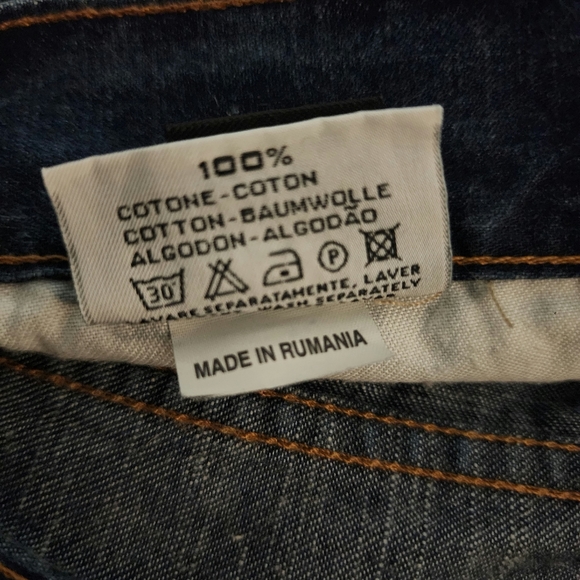 Rare Vintage x 90s UNLIMITED Distressed Blue Jean - Picture 12 of 12